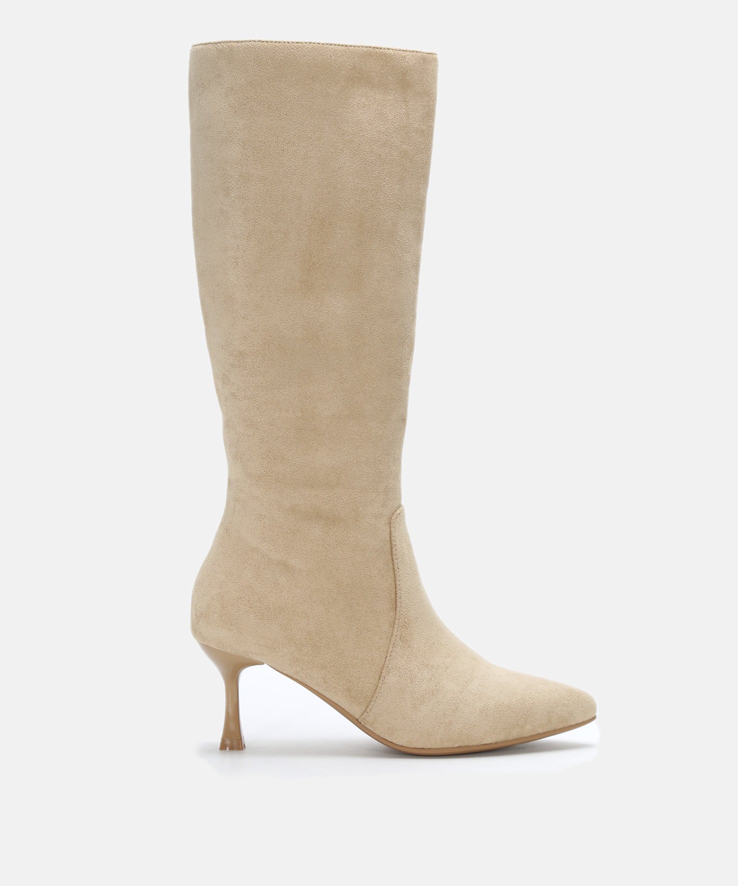 Bota alta tac&oacute;n kitten
